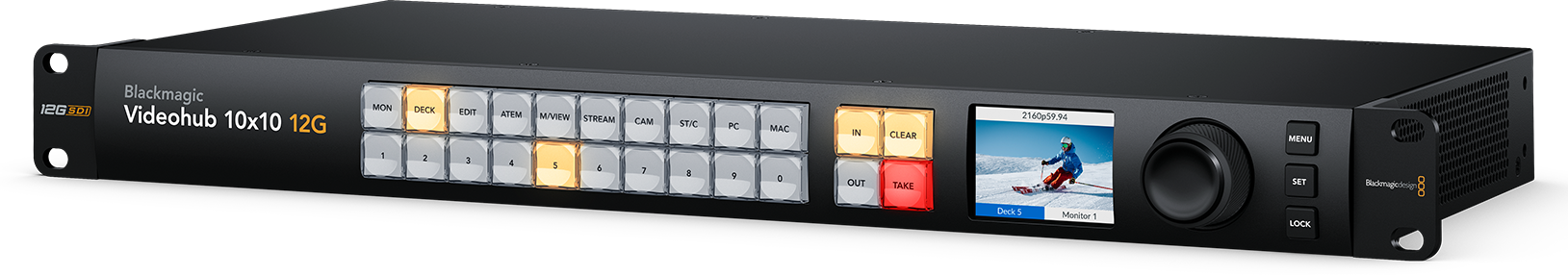 BlackMagic Videohub 10x10 12G